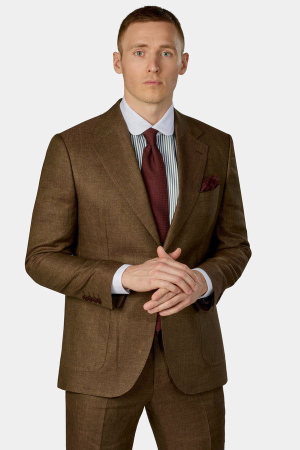 Brown effortless elegance jakkesæt