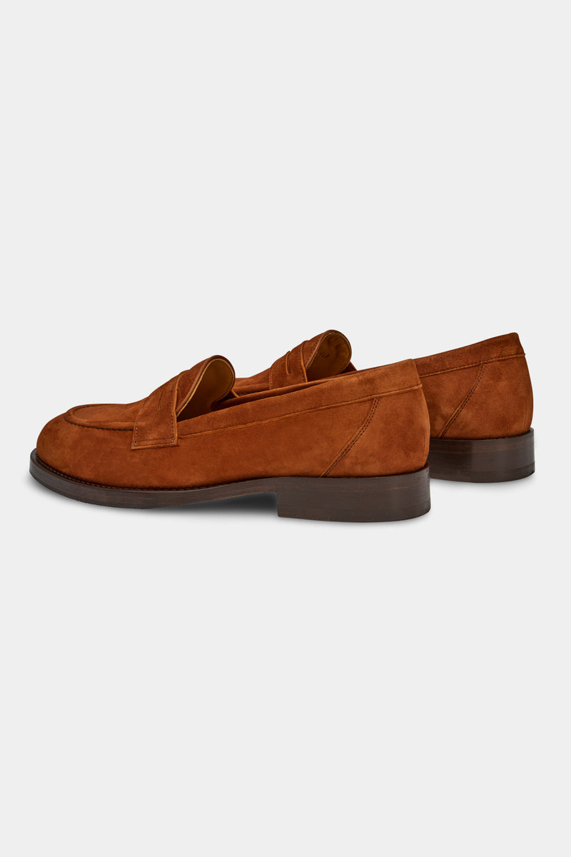 Whiskey suede loafer Fjord Finesse