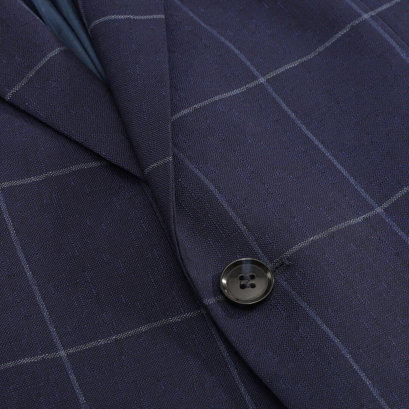blå tern jakkesæt mønster